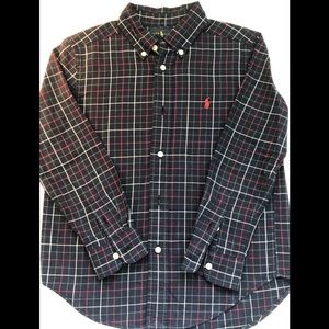 Ralph Lauren boys long sleeve shirt size 6-7